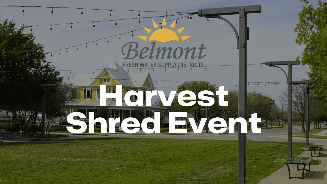 Harvest Shred Event